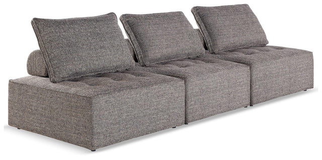 Ashley Bree Zee - Brown - 3-Piece Outdoor Modular Seating