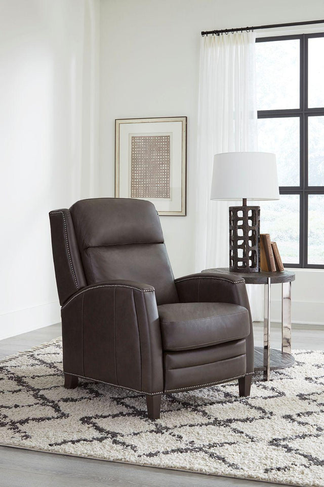 Parker House Vermont - Power High Leg Recliner - Slate Noire