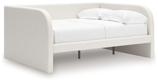Ashley Arloster - Tan / White - Full Upholstered Day Bed