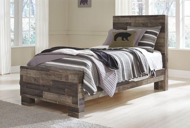 Ashley Derekson - Multi Gray - Twin Panel Bed
