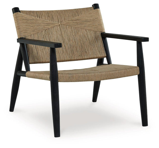 Ashley Halfmore Accent Chair - Black/Natural