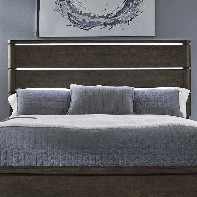 Liberty Furniture Cascade Falls - Queen Panel Headboard - Satin Espresso