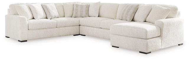 Ashley Chessington - Ivory - 4-Piece Sectional With Raf Corner Chaise