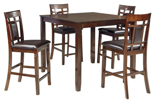 Ashley Bennox DRM Counter Table Set (5/CN) - Brown