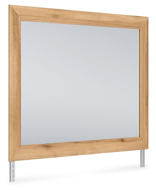 Ashley Aleaport Bedroom Mirror - Warm Brown
