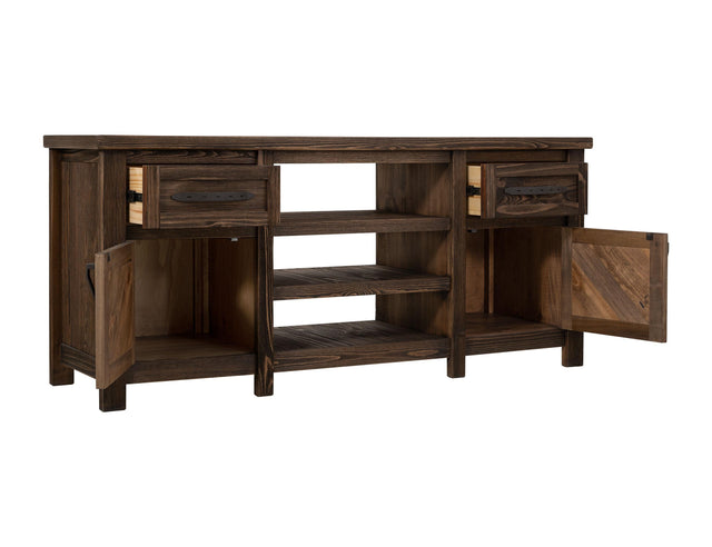 International Furniture Direct Dutton - TV Stand - Rookwood Brown