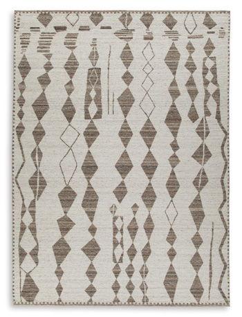 Ashley Brettler Extra Large Rug - Beige/Brown