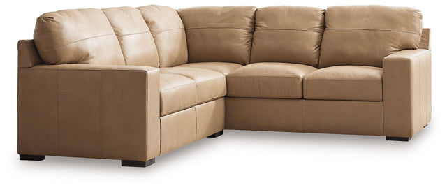 Ashley Bandon - Toffee - 2-Piece Sectional With Laf Loveseat