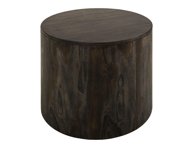 International Furniture Direct Black Balam - End Table - Oil Black