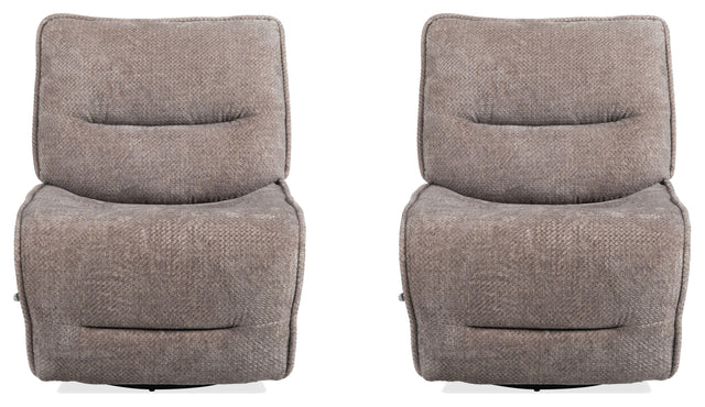Parker House Leo - Armless Recliner (Set of 2) - Wheat