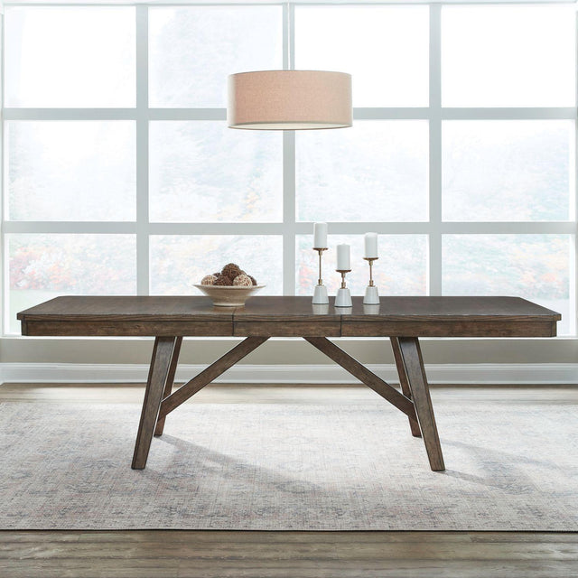 Liberty Furniture Carolina Park - Trestle Table - Brown