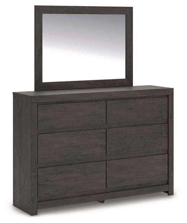 Ashley Fraluna - Charcoal - Dresser And Mirror