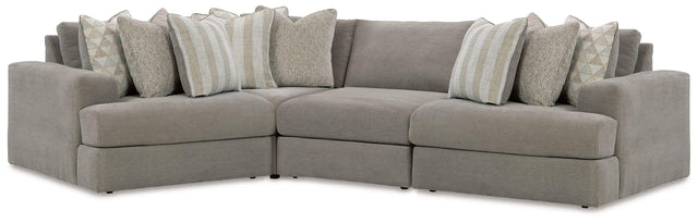 Ashley Avaliyah - Ash - 4-Piece Sectional