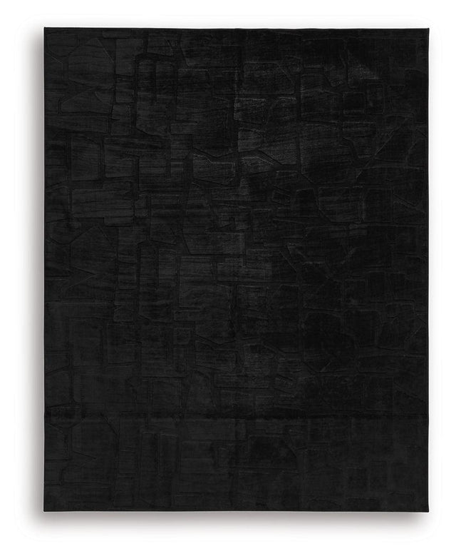 Ashley Gibbswell Washable Large Rug - Black