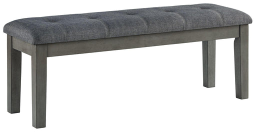 Ashley Hallanden Large UPH Dining Room Bench - Two-tone Gray