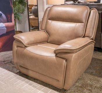 Ashley Glencroft PWR Recliner/ADJ Headrest - Sahara