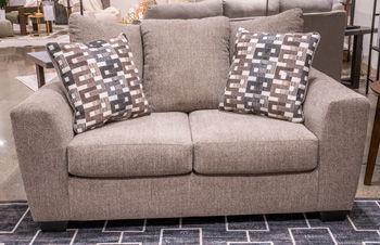 Ashley Triston-Peaks Loveseat - Suede