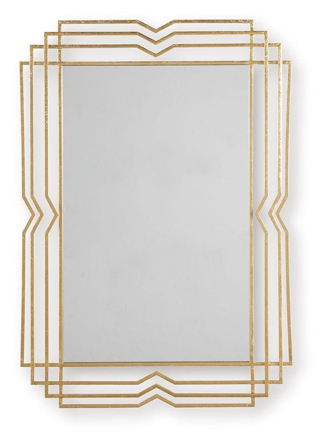 Ashley Claybrook Accent Mirror - Gold Finish