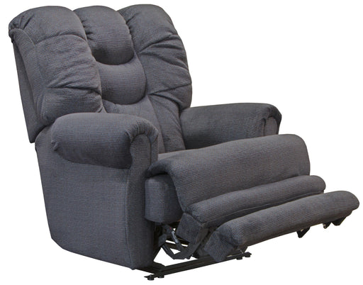 Catnapper Malone - Lay Flat Recliner With Extended Ottoman - Ink