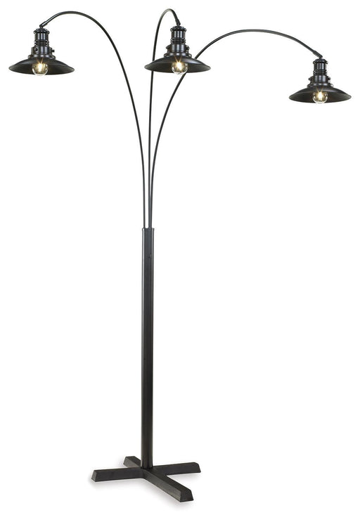 Ashley Sheriel Metal Arc Lamp (1/CN) - Black