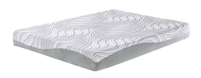 Ashley 8 Inch Memory Foam Twin Mattress - White