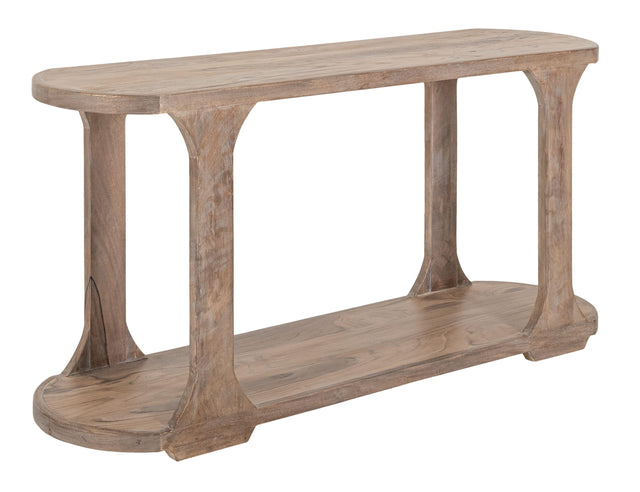 International Furniture Direct White Balam - Sofa Table - Ivory White