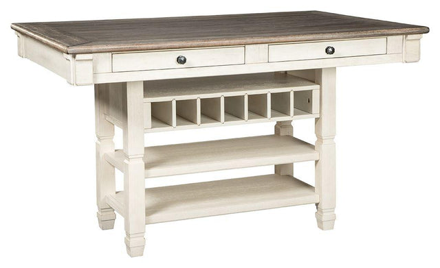 Ashley Bolanburg RECT Dining Room Counter Table - Two-tone