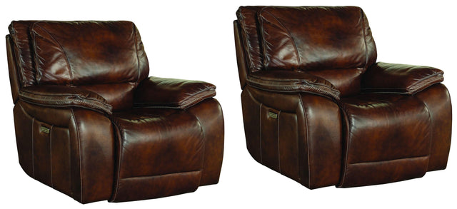 Parker House Vail - Power Recliner (Set of 2) - Burnt Sienna
