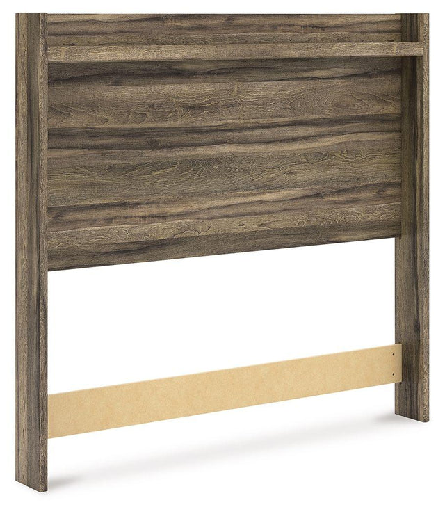 Ashley Elbrim Full Panel Headboard - Brown