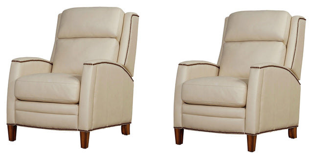 Parker House Vermont - Manual Recliner (Set of 2) - Pearl Glow