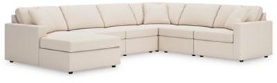 Ashley Modmax - Oyster - 6-Piece Sectional With Laf Corner Chaise
