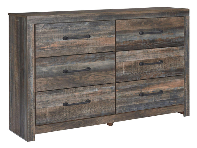 Ashley Drystan Six Drawer Dresser - Multi
