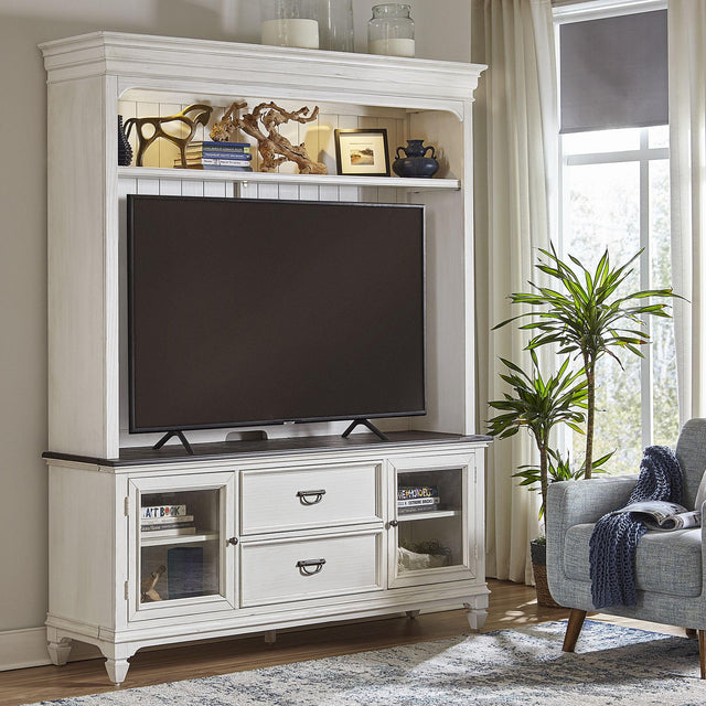 Liberty Furniture Allyson Park - Entertainment Center - White