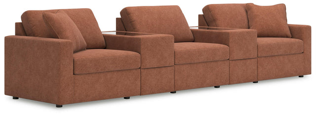 Ashley Modmax - Spice - 5-Piece Sectional With Storage Consoles