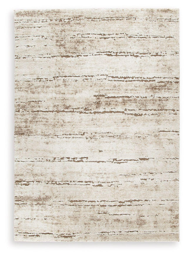 Ashley Kasney Large Rug - Cream/Brown