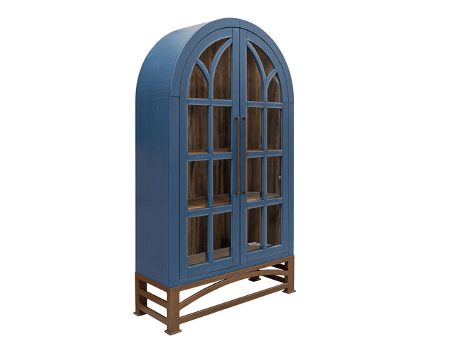 International Furniture Direct Obsidian - Cabinet - Blue