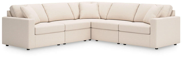 Ashley Modmax - Oyster - 5-Piece Sectional