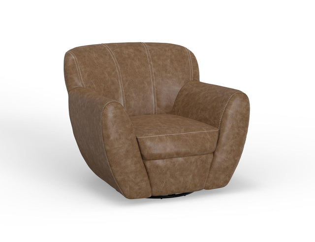 International Furniture Direct Tamesis - Armchair - Dark Brown