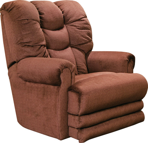 Catnapper Malone - Power Lay Flat Recliner With Extended Ottoman - Merlot - 50"