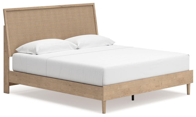 Ashley Cielden - Two-tone - King Panel Bed