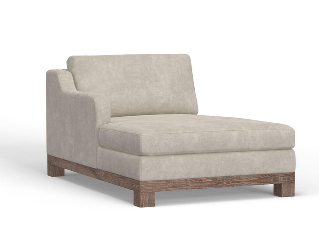 International Furniture Direct Samba - Sectional Left Chaise - Marfil