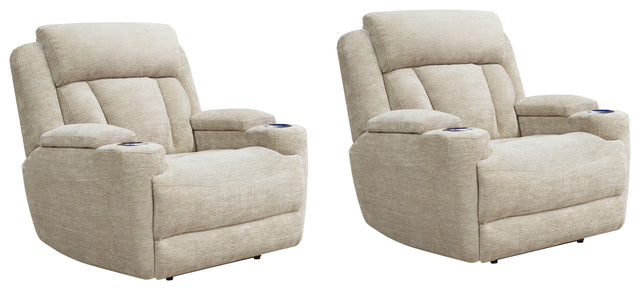 Parker House Dalton - Power Recliner (Set of 2) - Lucky Fawn