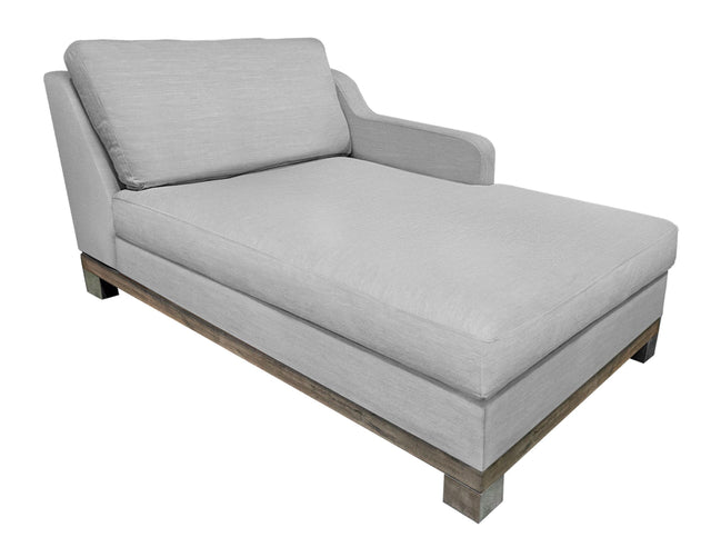 International Furniture Direct Samba - Chaise - Agreeable Gray