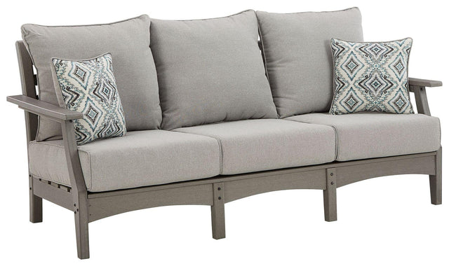 Ashley Visola Sofa with Cushion - Gray