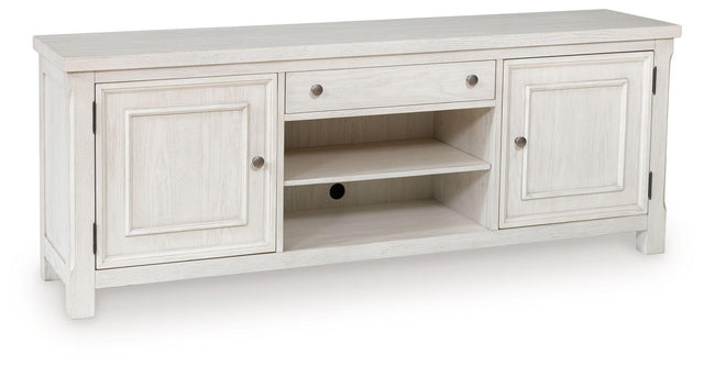 Ashley Robbinsdale Extra Large TV Stand - Antique White