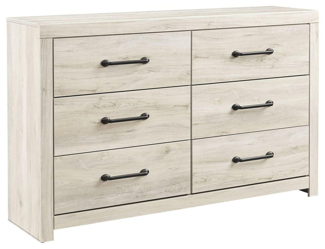 Ashley Cambeck Six Drawer Dresser - Whitewash
