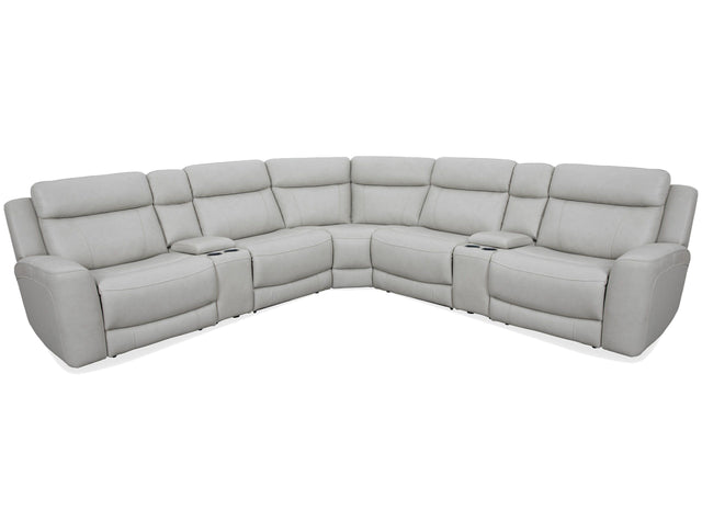 Parker House Calgary - 7 Piece Package Sectional - Stone