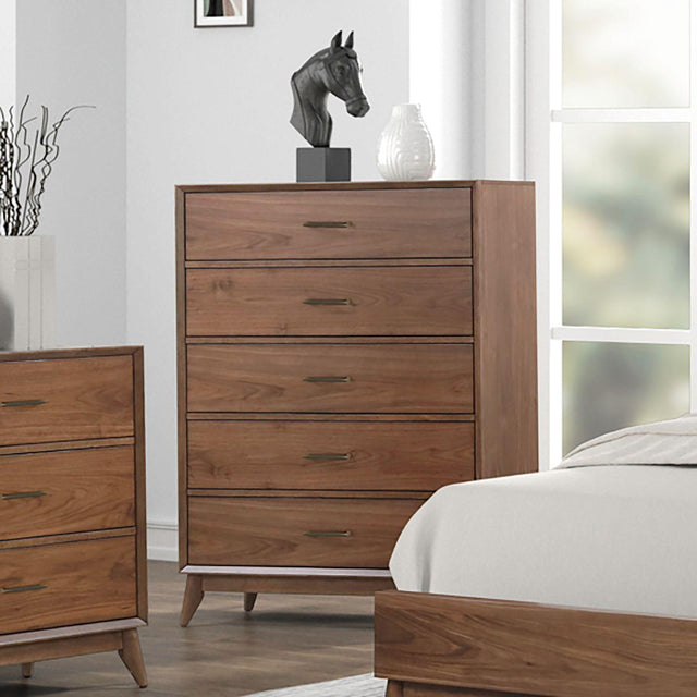 Liberty Furniture Century Modern - 6 Drawer Dresser - Light Brown