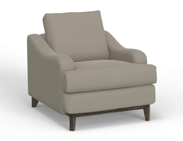 International Furniture Direct Alfa - Arm Chair - Almond Gray