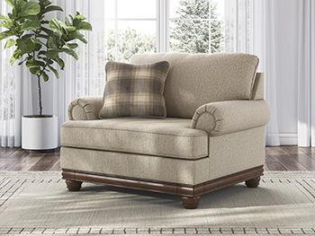 Ashley Clearbrooke Chair and a Half - Sandstone